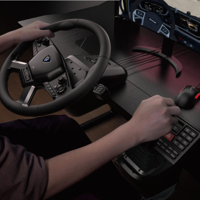 Hori Кермо та педалі Force Feedback Truck Control System для ПК