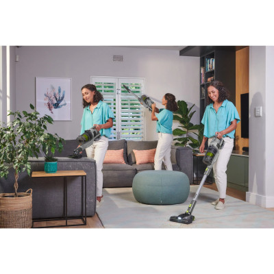 Ryobi Пилосос акумуляторний Ryobi ONE+ RSVS18BL-1C40G 18В 1х4А·рік 90Вт 20кПа контейнер 0.8л HEPA12 3.2кг Ryobi Пилосос акумуляторний Ryobi ONE+ RSVS18BL-1C40G 18В 1х4А·рік 90Вт 20кПа контейнер 0.8л HEPA12 3.2кг