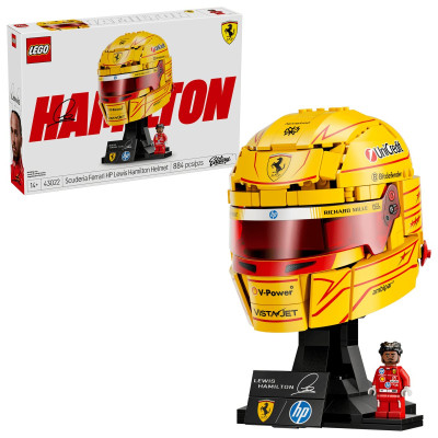 LEGO Конструктор LEGO Editions Formula 1 Шолом Льюїса Гамільтона з команди Scuderia Ferrari HP