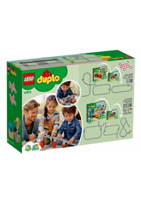 LEGO Конструктор DUPLO Залізничний міст і рейки