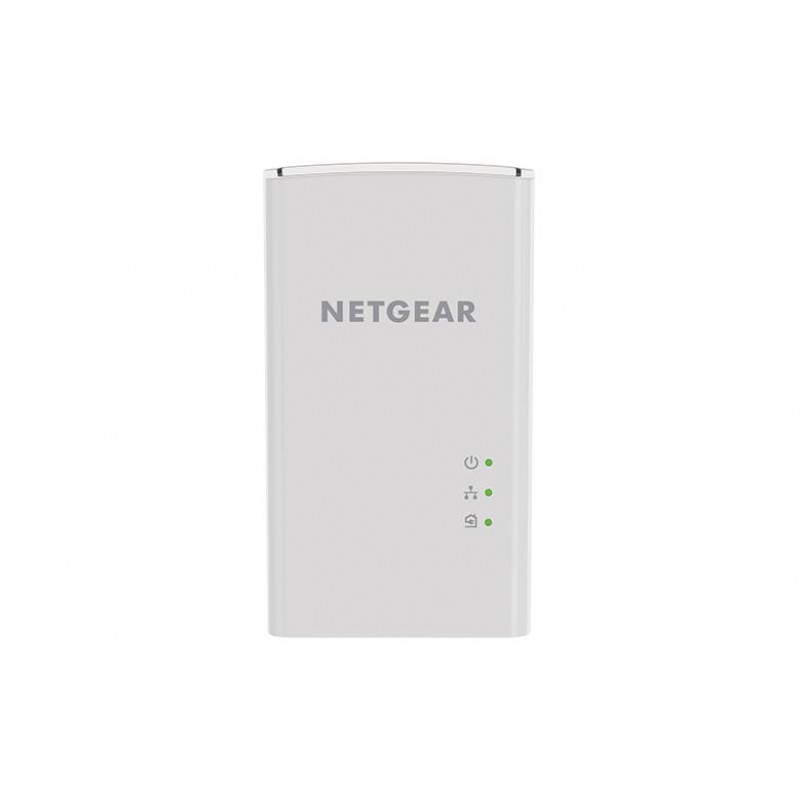 NETGEAR Powerline-адаптер PL1000, 1xGE, біл. кол. (2шт.)