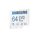 Samsung Карта пам'яті microSDXC 64GB C10 UHS-I R130MB/s Evo Plus + SD