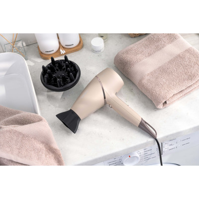 ARDESTO Фен Pearl Cream HD-Y701PERL, 1750-2100Вт, 3 швидкості, 3 темп.режими, бежевий ARDESTO Фен Pearl Cream HD-Y701PERL, 1750-2100Вт, 3 швидкості, 3 темп.режими, бежевий
