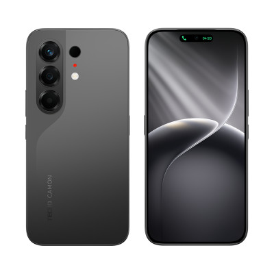 TECNO Смартфон Camon 50 (CN5) 6.78" 8/256ГБ, 2SIM, 6500мА•год, Moonshadow Black