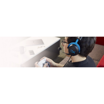 HyperX Гарнітура Cloud PS 3.5mm Black/Blue 4P5H9AM