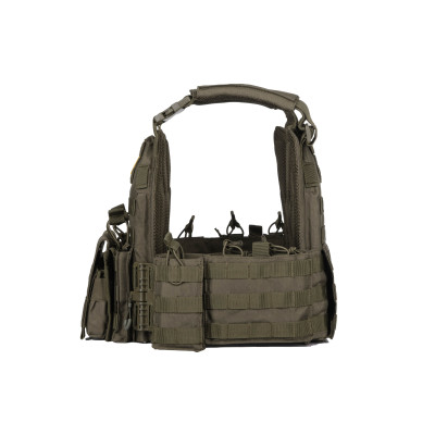 2E Tactical Плитоноска, Тип 3, Combat, швидке скидання, зелена