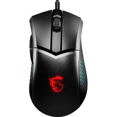 MSI Миша Clutch GM51 LIGHTWEIGHT, RGB, USB-A, чорний