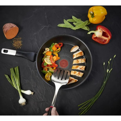 Tefal Сковорода Unlimited, 24см, алюміній, чорний