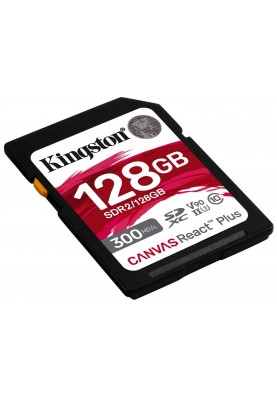 Kingston Карта пам'яті 128GB SDXC C10 UHS-II U3 R300/W260MB/s