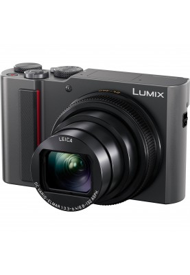 Panasonic Цифрова фотокамера 4K LUMIX DC-TZ200 Silver