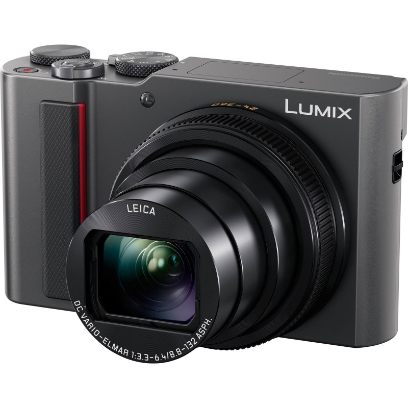 Panasonic Цифрова фотокамера 4K LUMIX DC-TZ200 Silver