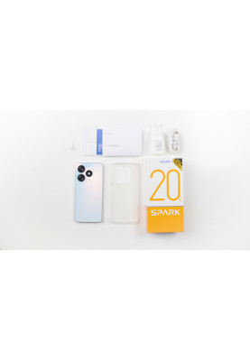 TECNO Смартфон Spark 20C (BG7n) 6.56" 8/128ГБ, 2SIM, 5000мА·год, Gravity Black