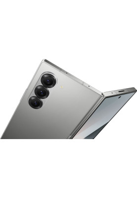 Samsung Смартфон Galaxy Fold 6 5G (F956) 7.6"/6.3" 12/256ГБ, 1SIM, 4400мА•рік, сріблястий сірий