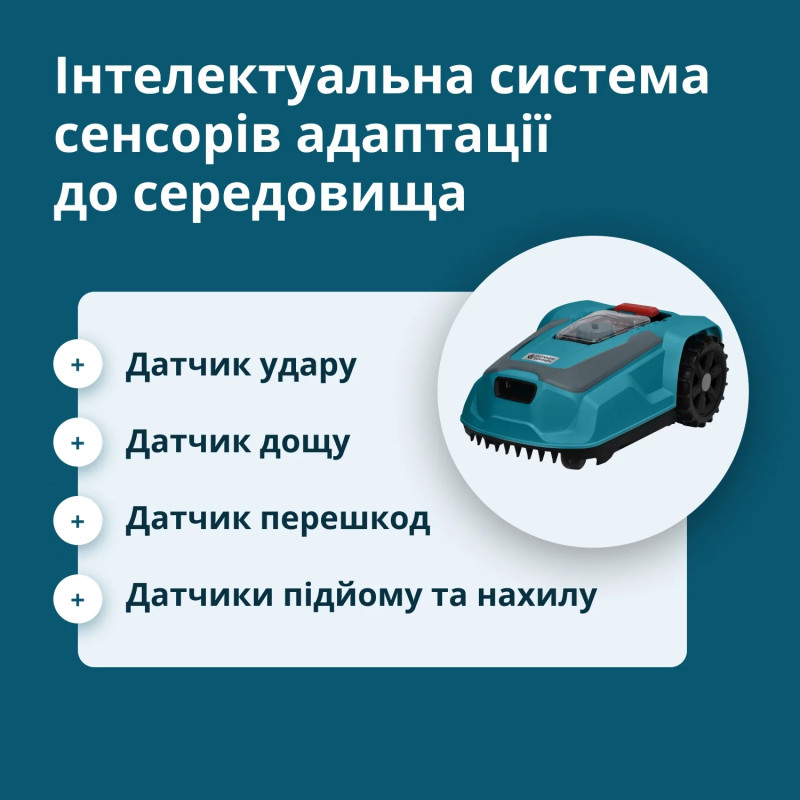 Könner & Söhnen Газонокосарка-робот KS 22RLM 18В 4А-год, безщітковий двигун, керування застосунком, wifi, 9 кг