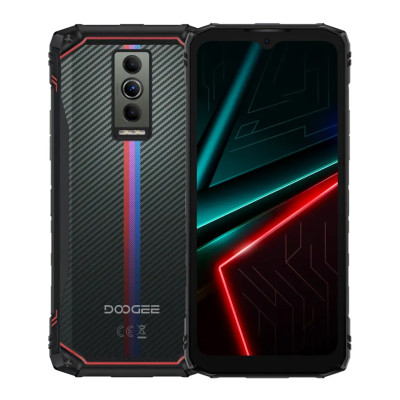Doogee Смартфон Blade 10 Energy 6.56" 4/128ГБ, 2SIM, 6150мА•год, червоно-синій