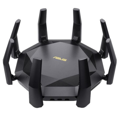 ASUS Маршрутизатор RT-AX89X AX6000 8xGE LAN 1xGE WAN 1x10GE 1xSFP+ 2xUSB3.1 MU-MIMO OFDMA MESH
