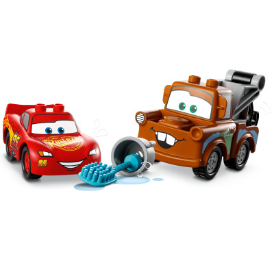 LEGO Конструктор DUPLO Disney TM Розваги Блискавки МакКвіна й Сирника на автомийці