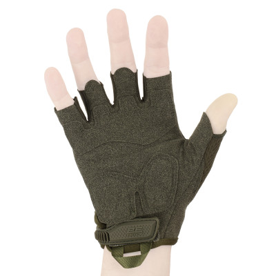 2E Tactical Рукавиці тактичні, безпалі, XL, зелені 2E Tactical Рукавиці тактичні, безпалі, XL, зелені