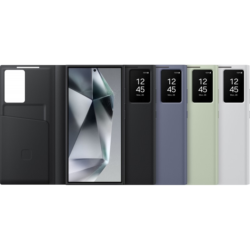 Samsung Чохол для Galaxy S24 Ultra (S928), Smart View Wallet Case, зелений світлий