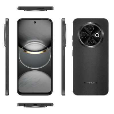 TECNO Смартфон Spark 30C (KL5n) 6.67" 8/256ГБ, 2SIM, 5000мА рік, Orbit Black