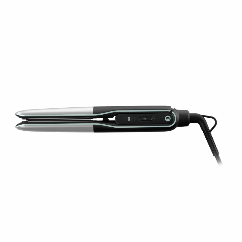 Rowenta Випрямляч Thermostyle, темп.режимів-5, 150-230С, дисплей, іонізація, кераміка, титан, чорно-сірий