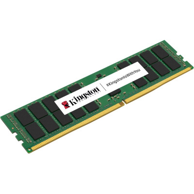 Kingston Пам'ять сервера Kingston DDR5 64GB 5600 ECC REG RDIMM Kingston Пам'ять сервера Kingston DDR5 64GB 5600 ECC REG RDIMM