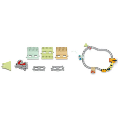 LEGO Конструктор LEGO DUPLO Town Великий інтерактивний громадський потяг LEGO Конструктор LEGO DUPLO Town Великий інтерактивний громадський потяг