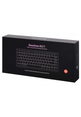 Keychron Клавіатура K2 84 Key Aluminum Frame Hot-Swap Gateron RGB Brown