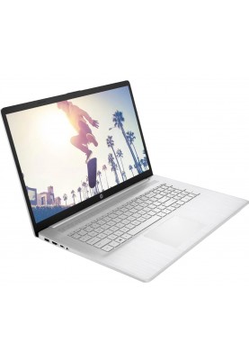 HP Ноутбук 17-cp2000ua 17.3" FHD IPS AG, AMD R5-7520U, 16GB, F512GB, UMA, DOS, сріблястий