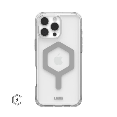 UAG Чохол для iPhone 16 Pro Max, Plyo Magsafe, Ice/Silver