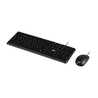 2E Комплект клавіатура та миша MK405 USB-A, EN/UK, чорний