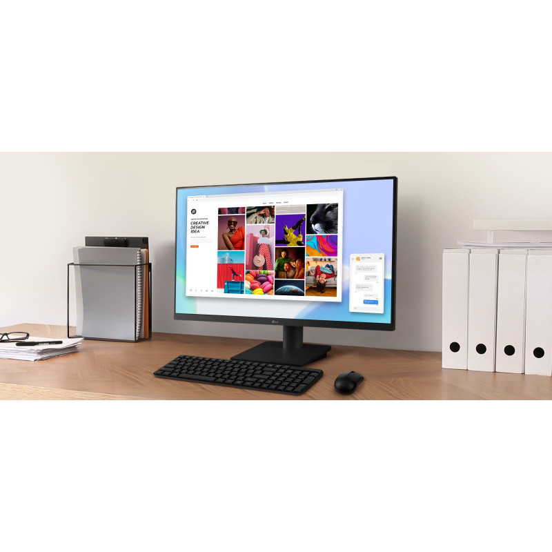 LG Монітор 27" 27MS550-B 2xHDMI, Audio, IPS, 100Hz
