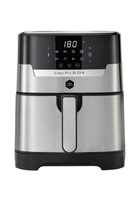 Tefal Мультипіч OBH Nordica EasyFry&Grill, 1550Вт, чаша-4.2л, сенсорне управління, від 40°C до 200°C, пластик, чорно-сірий