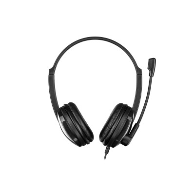 2E Гарнітура ПК стерео On-ear CH12 USB, omni-mic, 2м, чорний 2E Гарнітура ПК стерео On-ear CH12 USB, omni-mic, 2м, чорний