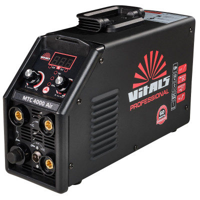 Vitals Зварювальний апарат інверторний Professional MTC 4000 Air 16-160А 7.2кВт 230В IP21 10.5кг