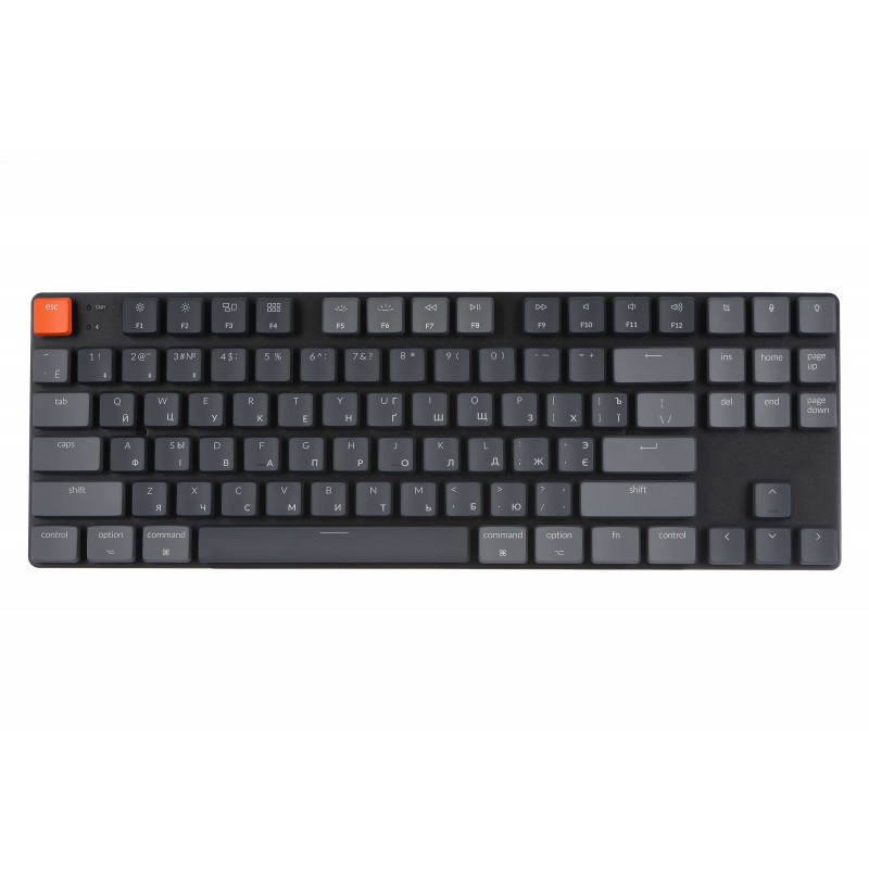 Keychron Клавіатура K1SE 87 Key Optical Banana RGB Hot-Swap WL UA Black