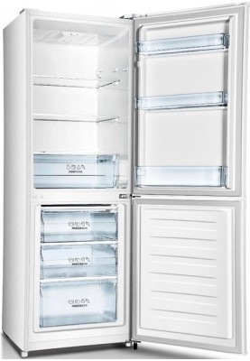 Gorenje Холодильник з нижн. мороз. камерою, 161х55х56см, 2 двері, 160(78)л, А++, механіч. упр. , Зона св-ті, Білий
