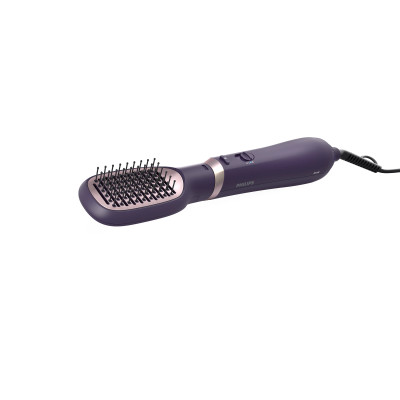 Philips Фен-щітка Philips 3000 Series, 800Вт, 3 режими, іонізація, 4 насадки, фіолетовий