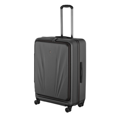 Wenger Валіза Wenger Skyon Hardside Large, велика, полікарбонат, TSA, 4 колеса, розширення, сірий