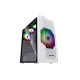2E Gaming Корпус Turbo G2057W без БЖ 2xUSB3.0, 1xUSB2.0, 1x200мм, ARGB, 3x120мм ARGB, VGA 345мм, LCS ready, HUB, TG Side Panel, ATX, білий