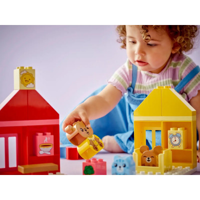 LEGO Конструктор DUPLO My First Повсякденні процедури: Час вечері та сну