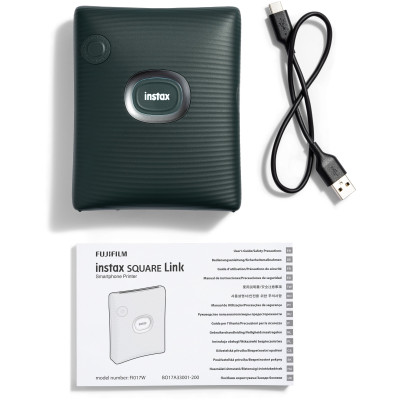 Fujifilm Фотопринтер INSTAX SQ Link Green