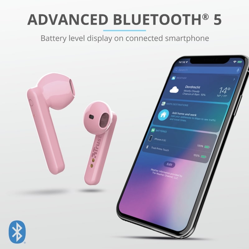 Trust Primo Touch True Wireless[Pink]