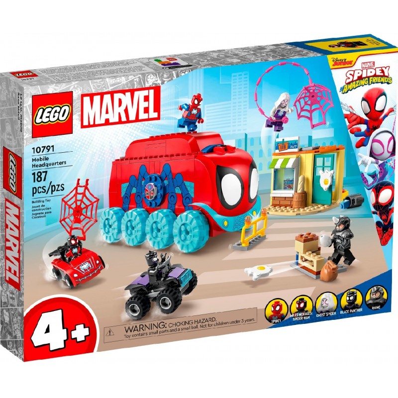 LEGO Конструктор Marvel Мобільна штаб-квартира команди Павука