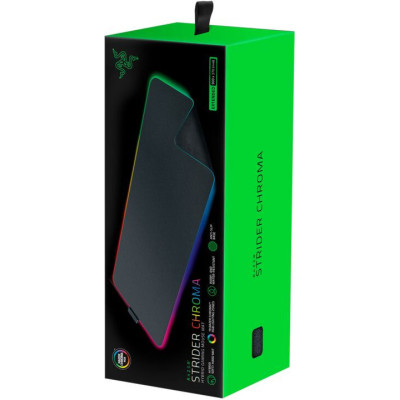 Razer Ігрова поверхня Strider Chroma RGB XXL (900х370х4мм), чорний Razer Ігрова поверхня Strider Chroma RGB XXL (900х370х4мм), чорний