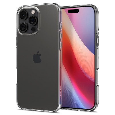 Spigen Чохол для iPhone 16 Pro, Liquid Crystal, Crystal Clear