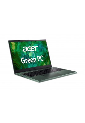 Acer Ноутбук Aspire Vero AV15-53P 15.6" FHD IPS, Intel i5-1335U, 16GB, F512GB, UMA, Lin, зелений