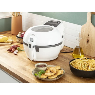 Tefal Мультипіч ActiFry Extra, 1500Вт, чаша-1,2л, механічне керув., підкл. до смартфону, авто перемішування, пластик, білий