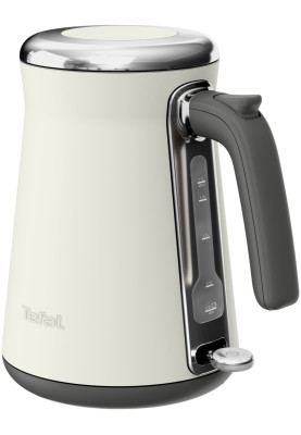 Tefal Електрочайник Collection 1.68л, Strix, нерж. сталь, бежевий