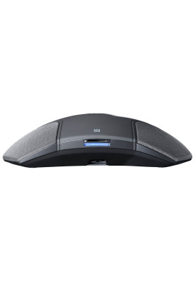Panasonic Конференц-телефон IP KX-HDV800RU 1xFE LAN, 1xUSB Mini-B, 3xRJ11, BT, NFC, SIP, PoE, монохромний дисплей
